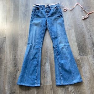 Madewell high waist flare jeans Brand new